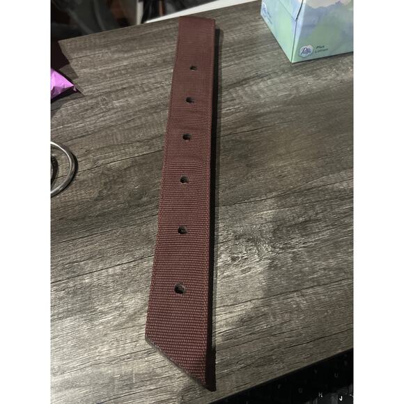 Nylon Off Billet Off side girth strap Brown - Picture 1 of 4